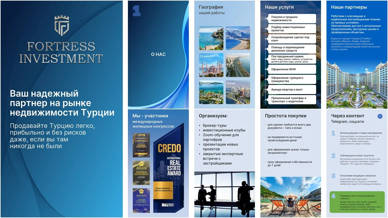 Обзор слайдов презентации Fortress Investment